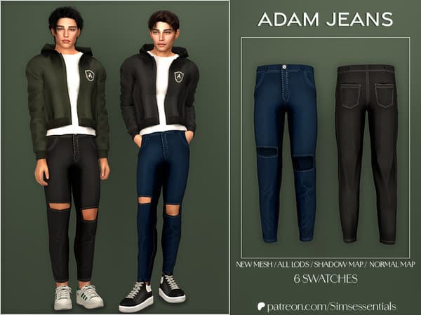 Скриншот мода Мужские джинсы Adam Jeans